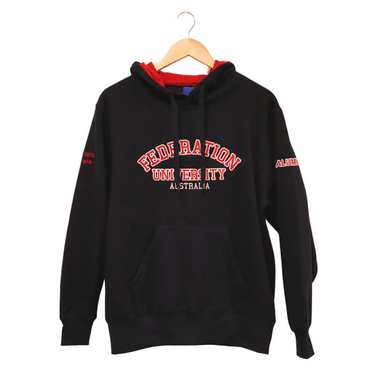 Federation University Alumni Hoodie | Navy/Red
