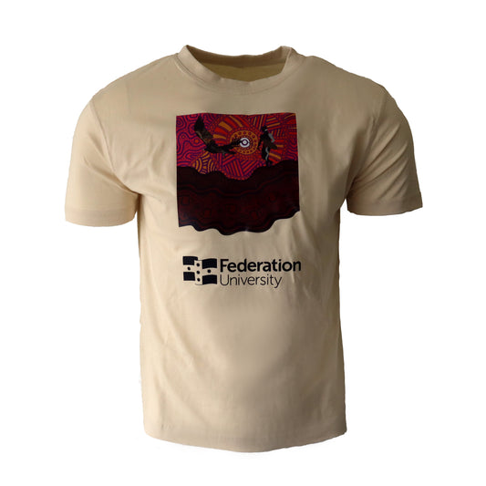 Indigenous Design Tee | Natural
