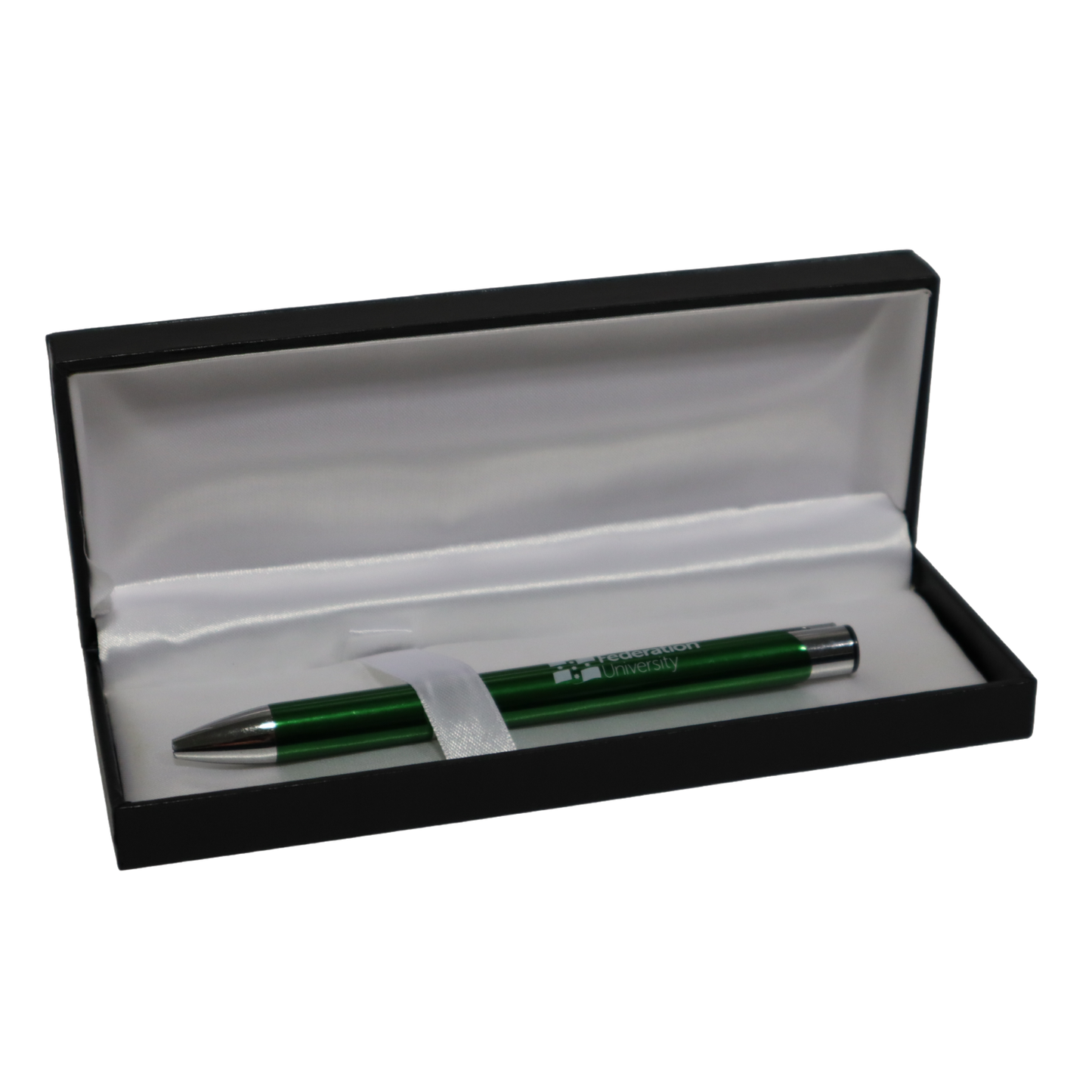 Federation University pen in black box