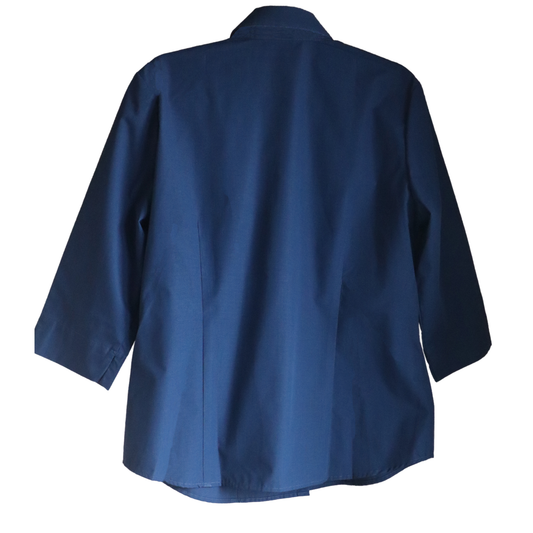 Ladies 3/4 Sleeve Collared Shirt