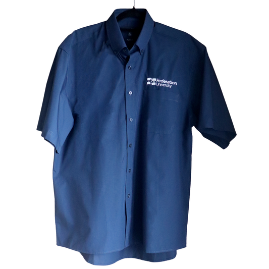Men's Short Sleeve Collared Shirt