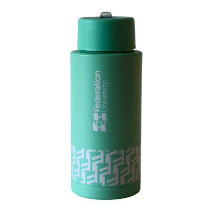 1L Stainless Steel Bottle with Straw Lid