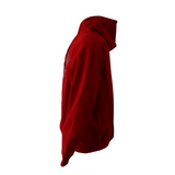 Federation University Embroidered Hoodie | Red