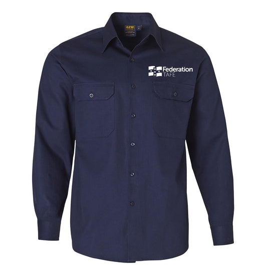 Cotton Drill Work Shirt