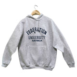 Federation University Embroidered Hoodie | Snow Marle