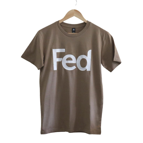 Fed Casual Short Sleeve Tee- Sand