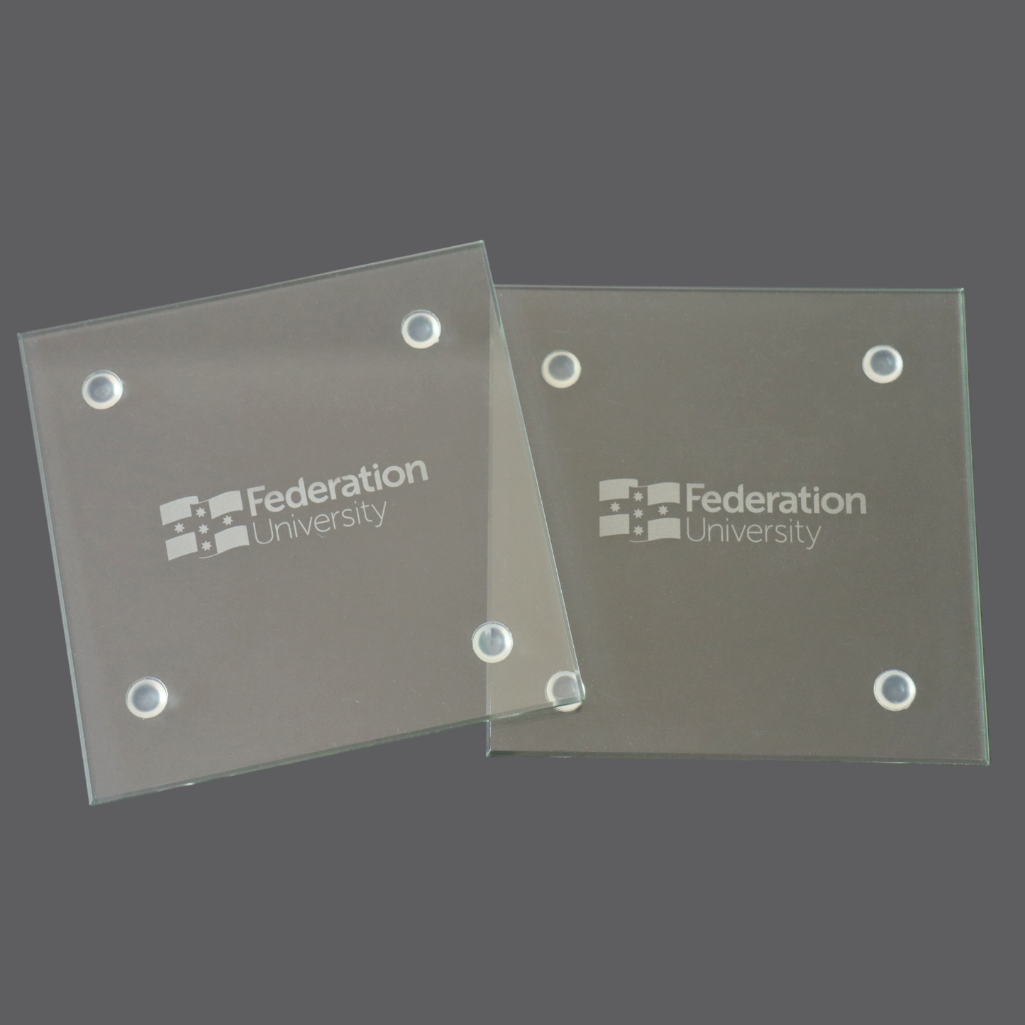 Glass Coaster Set of 2