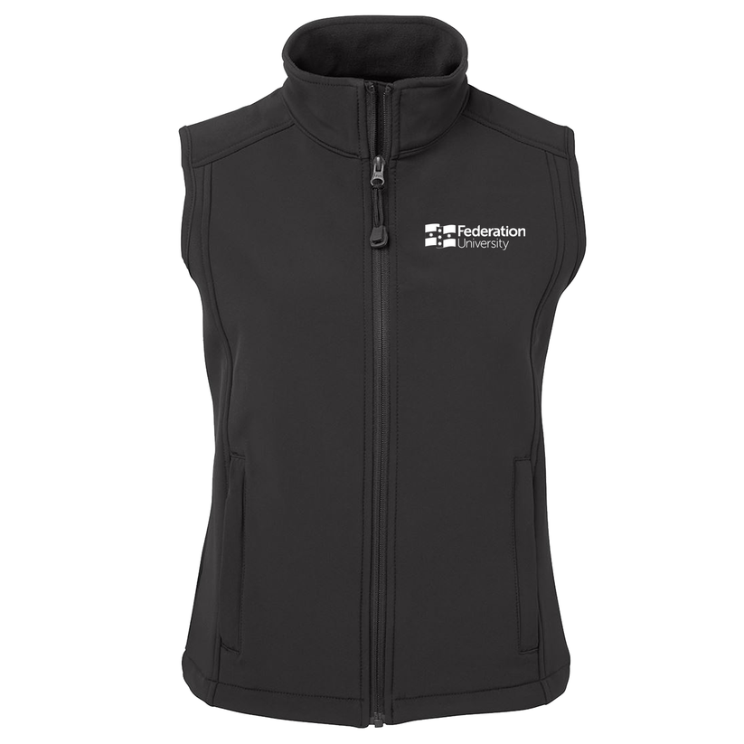 Federation University Vest Black – Fedstore