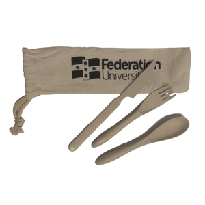 Federation University Eco Cutlery Set