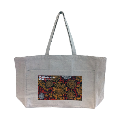 Large Canvas Shopper Bag